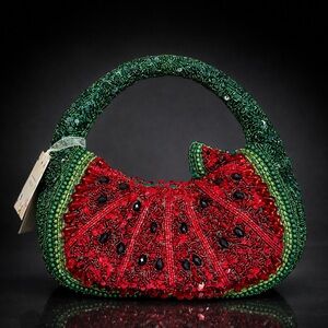Beaded Watermelon Bag